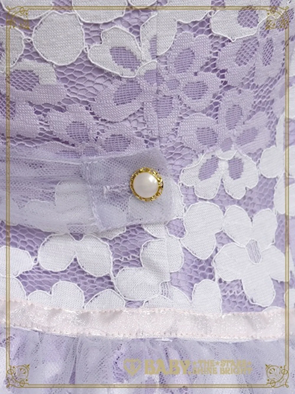 BABY THE STARS SHINE BRIGHT Fairy Floral Canon JSK Lavender Lolita Dress